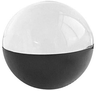 Uplift Essentials Customizable Video Glass Ball Lamp With Detachable Pixel Display And Sound black
