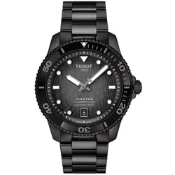 Tissot T1208073305100 Unisex Taucheruhr Automatik Seastar 1000 Schwarz