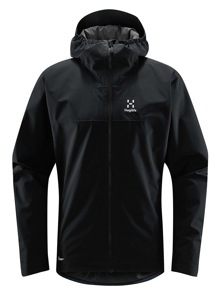Haglöfs Funktionsjacke "Korp Proof" in Schwarz - S