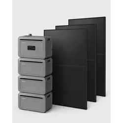Balkonkraftwerk 800W Premium All in One mit 1440Wp Back-Contact Modul und 8192Wh Speicher