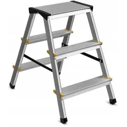 Awtools, Leiter + Gerüst, Drabina Taboret 3 Stopnie 150kg (Klapptritt, 42 cm)