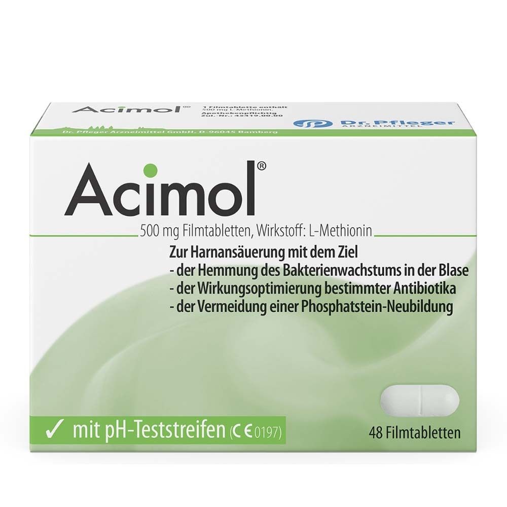 Acimol mit pH Teststreifen Filmtabletten 48 St