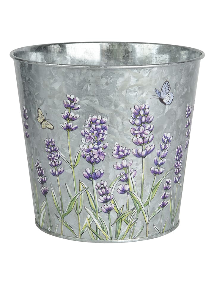 Kaeming Pflanzkübel in Silber - (H)13,5 x Ø 15 cm - onesize