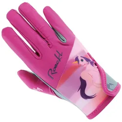 Roeckl KOPPL Kinder Reithandschuhe raspberry/rose, Größe: 5