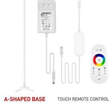 Uplift Picks 200CM White RGBIC Smart Corner Floor Lamp white (remote Control) 200cm 79 Inch eu Plug