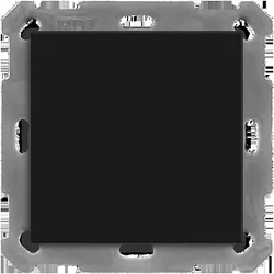 MDT technologies KNX Taster Light 55 Basic 1f, swmatt, Neutral BE-TAL55B106.01