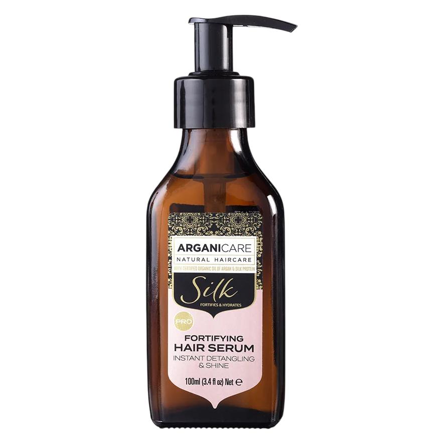 Arganicare Organic Argan Oil and Silk Smoothing Anti Frizz Control Hair Serum Treatment 100ml (100 ml) (58183311)