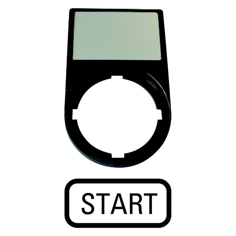Eaton Halter mit Einlegeschild START (M22S-ST-GB1)