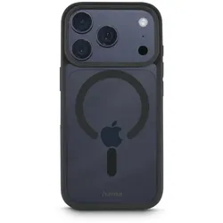 HAMA Handyhülle Frame Protect magnetisch für Apple iPhone 17 Pro transparent/schwarz