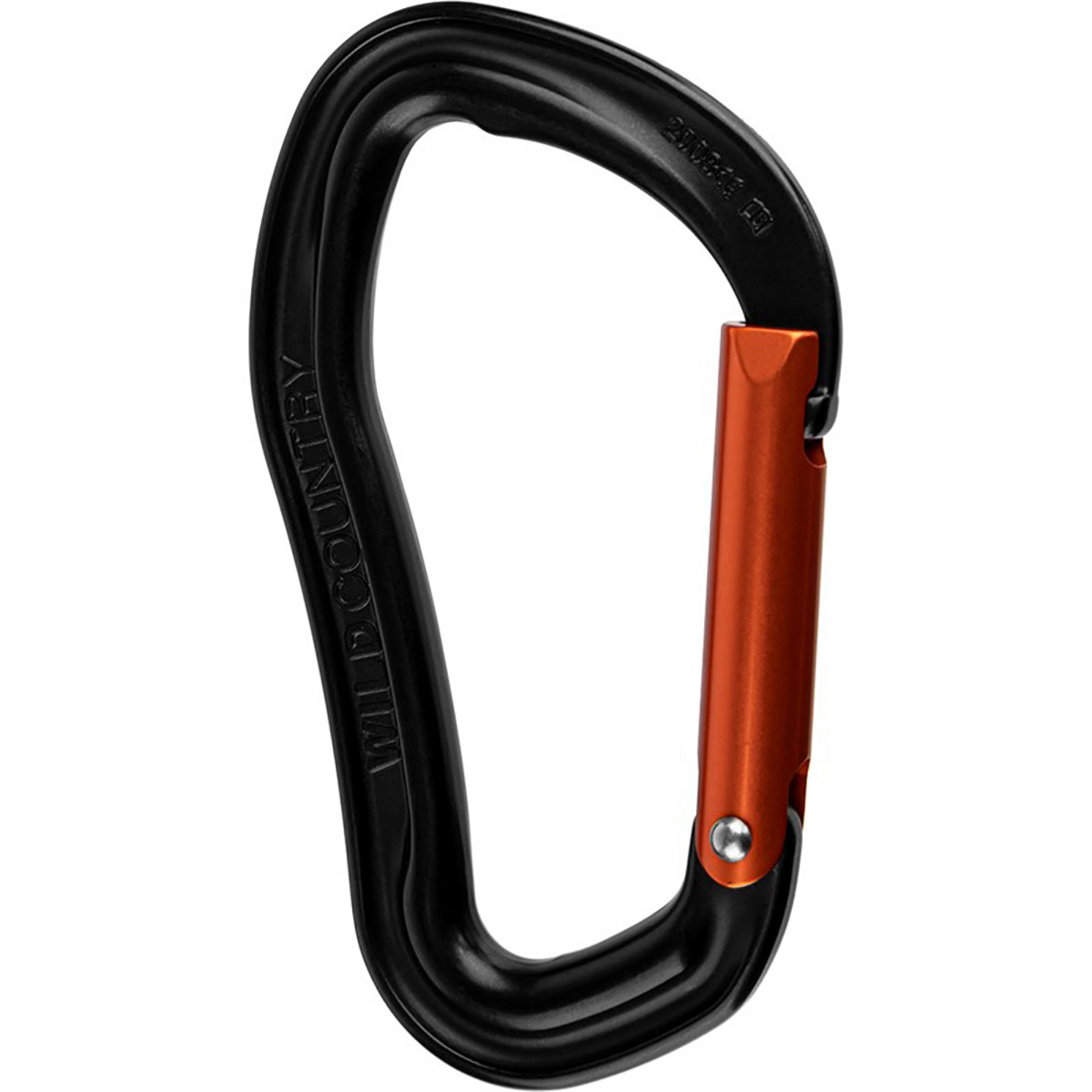 Wild Country Electron Karabiner Straight Karabiner schwarz Sportklettern