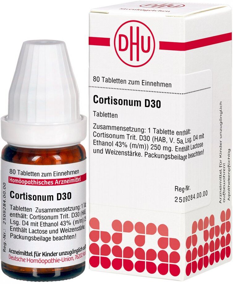 DHU Cortisonum D30 Tabletten 80stk