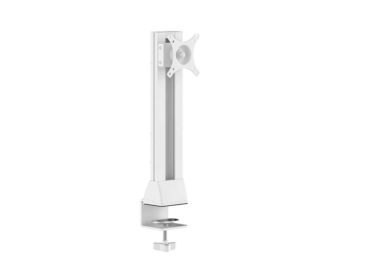 Single‑Monitorarm mit Tischklemme – bis 32  Weiss, Neu