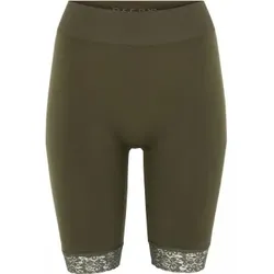 Decoy Long Shorts With Lace Grün M/L Damen