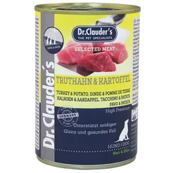 Dr. Clauder Selected Meat Truthahn & Kartoffel 6x400 g