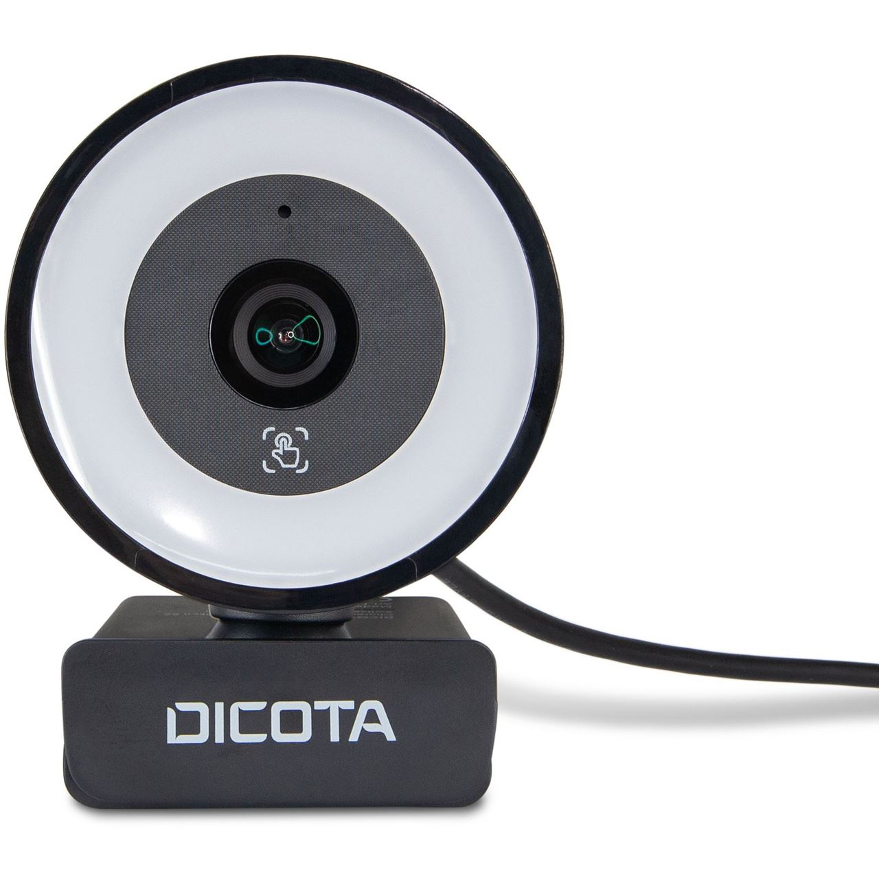 Dicota Webcam-Ringlicht Webcam USB