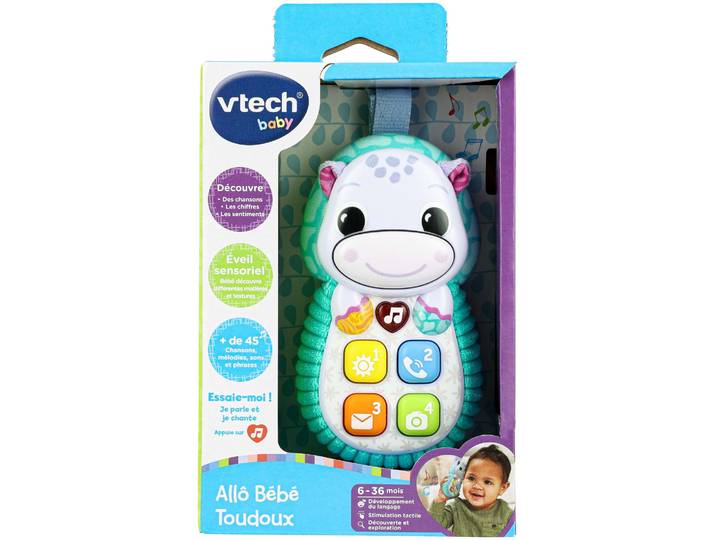 Vtech Allo Bébé Toudoux bleu französisch