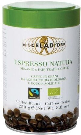 miscelaDOro Miscela D'oro Bio Natura Gemahlener Kaffee 250 G - MaxiCoffee