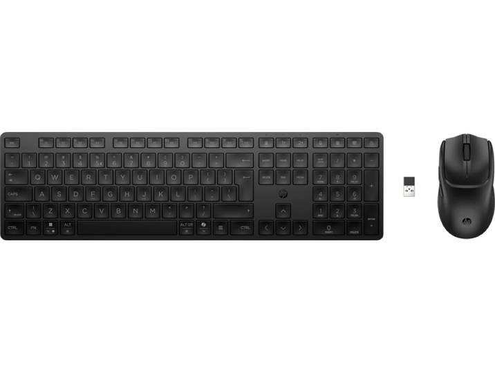 HP 490C Multi-Device Dual-Mode Toetsenbord en Muis Zwart QWERTY