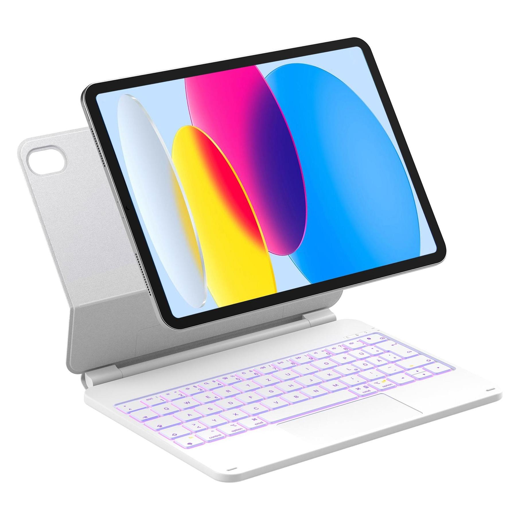 Inateck KB09119 (DE, Apple iPad 2022 (10. Gen), Apple iPad 2025 (11. Gen)) (KB09119-10_WHITE)