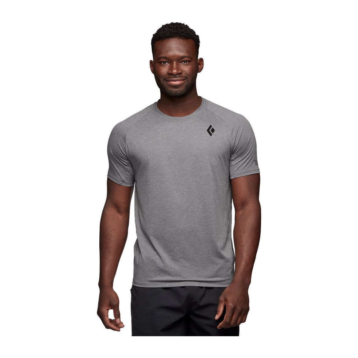 Black Diamond M Lightwire SS Tech Tee steel grey (0034) XSM AP7524270034XSM1