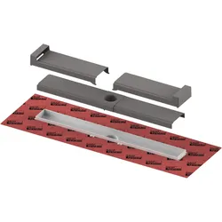 Tece drainline-Evo Duschrinne, farbig beschichtet, weiß matt, 700 mm, 600708 600708