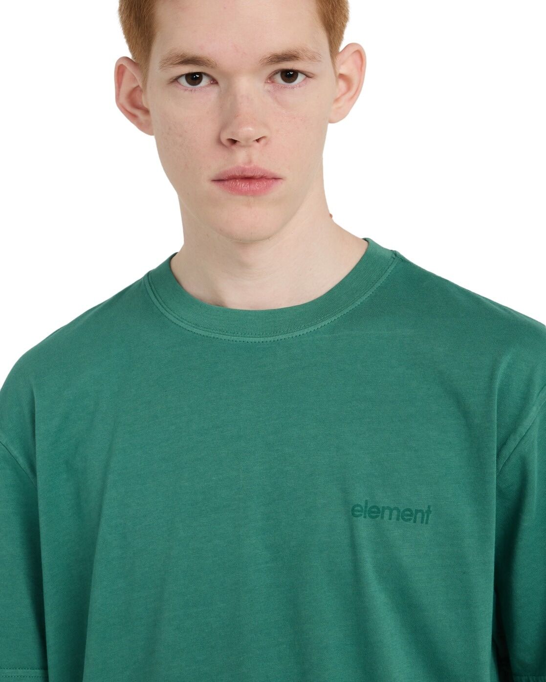 Sporttop ELEMENT "Lowcase Pigment", Herren, Gr. M, grün (fir), Obermaterial: 100% Baumwolle., Tops Sporttop fir M