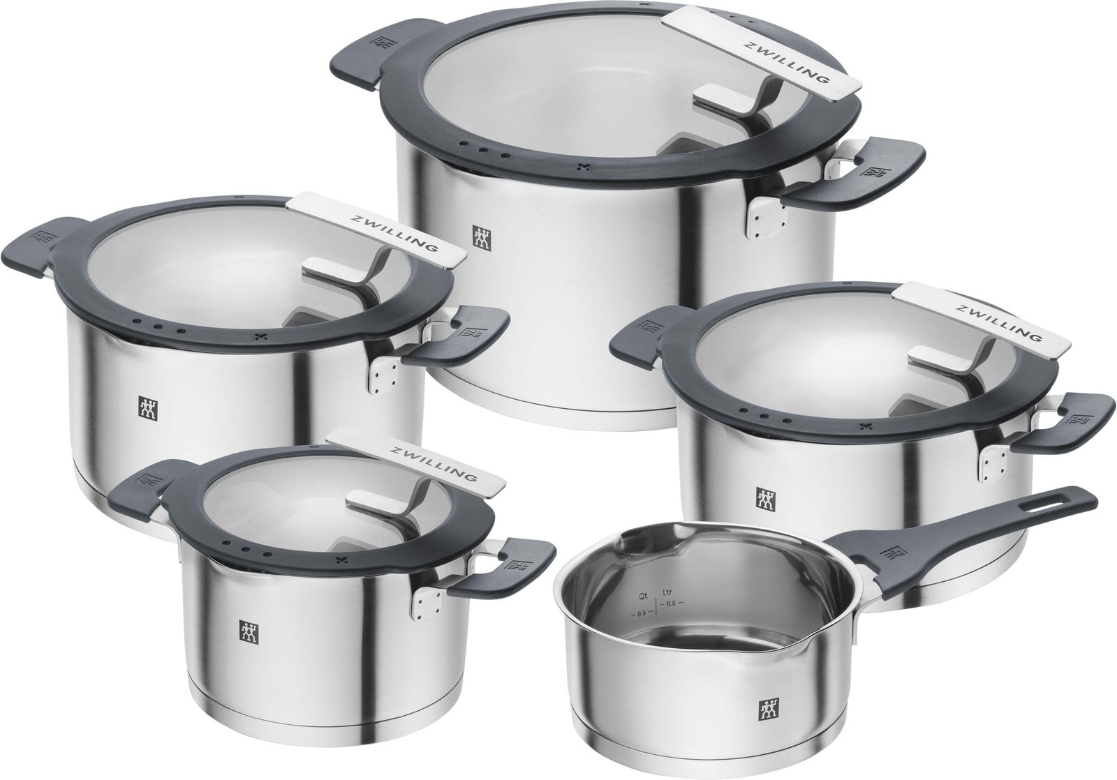ZWILLING Simplify Topset, 5-delig, zilverkleurig