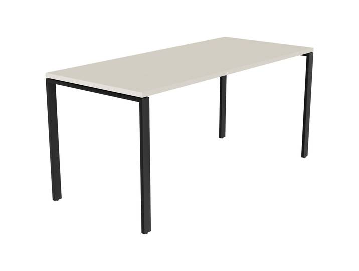 Schreibtisch Setup Creme B 160 T 70 cm - Material: Holzwerkstoff - Möbel Konfigurator: Traummöbel individuell zusammenstellen - Schweizer