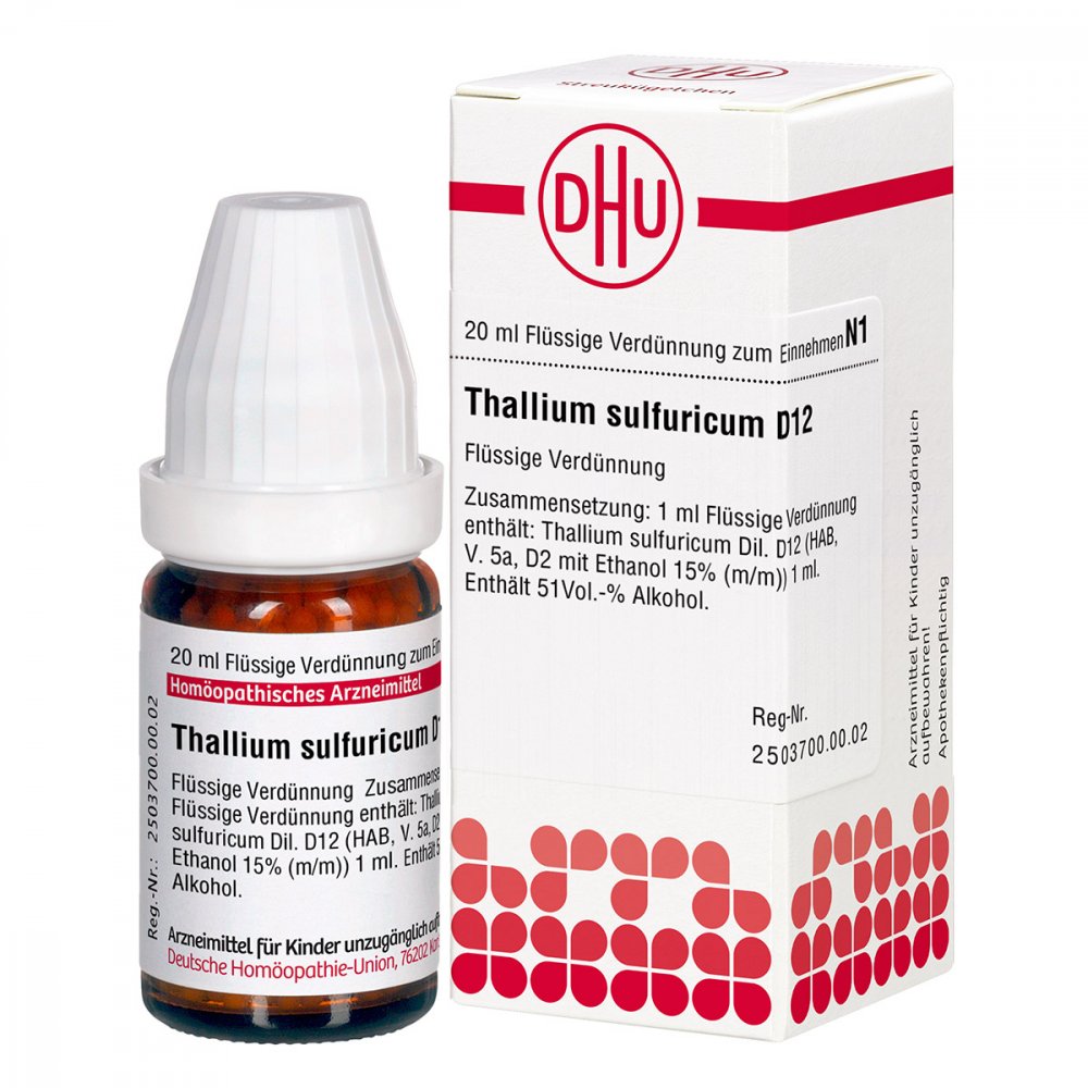 DHU-Arzneimittel GmbH & Co. KG Thallium Sulf. D12 Dilution 02623194