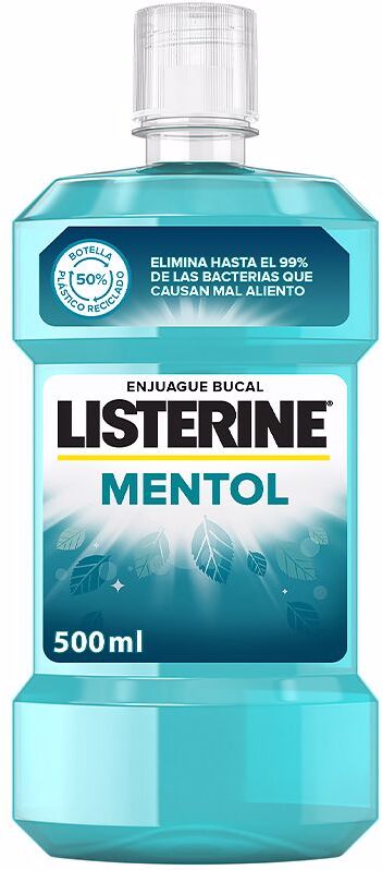 Listerine Mentol enjuague bucal 500 ml