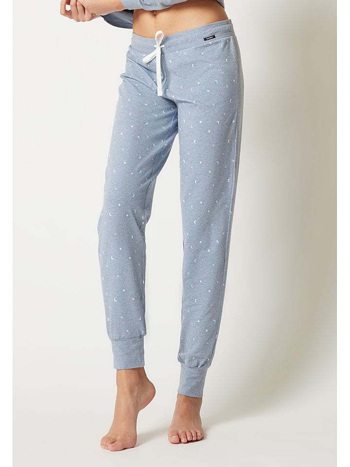 Skiny Pyjama-Hose in Hellblau - 36