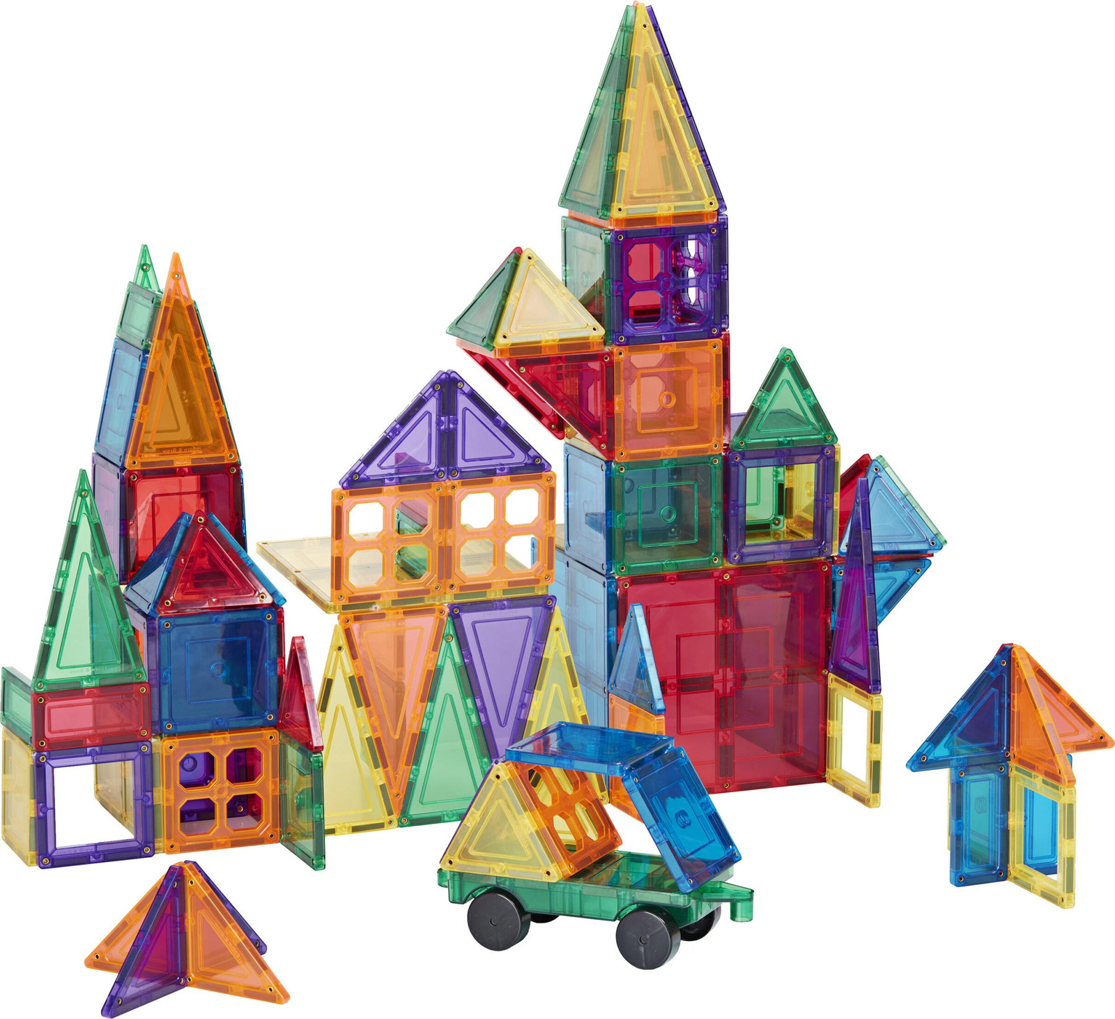 Learn & Grow Magnetische bouwset bouwpakket met 110 stuks