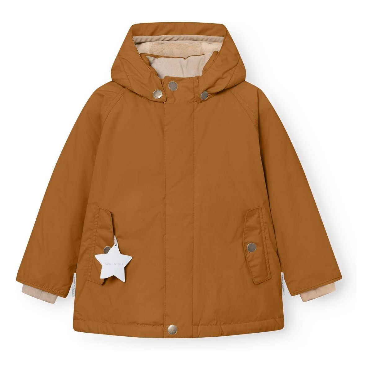 Mini a ture Matwally Fleece Lined Winter jacket. GRS brown sugar (1555) 86 1263309700155510