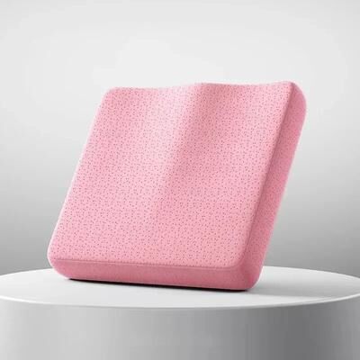 Inspired Finds Ergonomic Memory Foam Seat Cushion For Office Chair Car And Tailbone Support pink