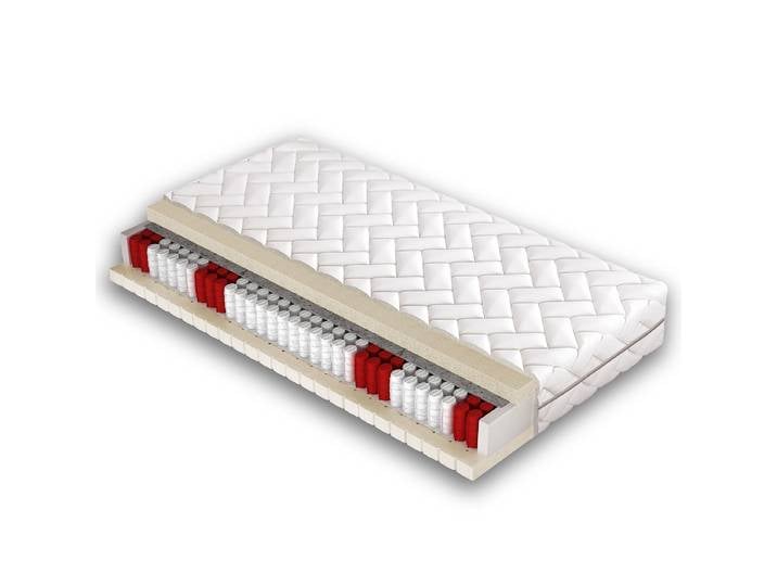 Taschenfederkernmatratze Oscar 80 x 200cm Andere Weiß