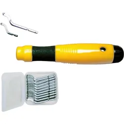 Magni, Raspel + Feile, Grattec SG2001 Entgratwerkzeug-Satz"Softgrip 1" (Hieb 0)