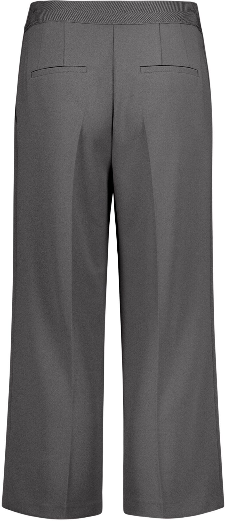 Culotte BETTY BARCLAY "Culotte unifarben", Damen, Gr. 36, EURO, grau (mausgrau), Hosen Culotte