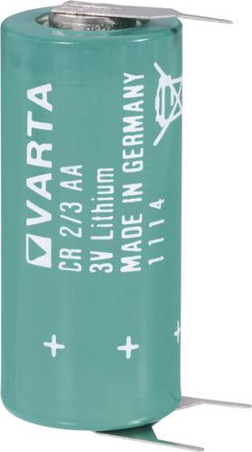 Varta CR2/3 AA SLF Spezial-Batterie CR2/3AASLF U-Lötpins Lithium 3V 1350 mAh 1St.
