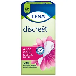 TENA Discreet Ultra Mini Inkontinenzeinlage, 28 Stück 10X28 St