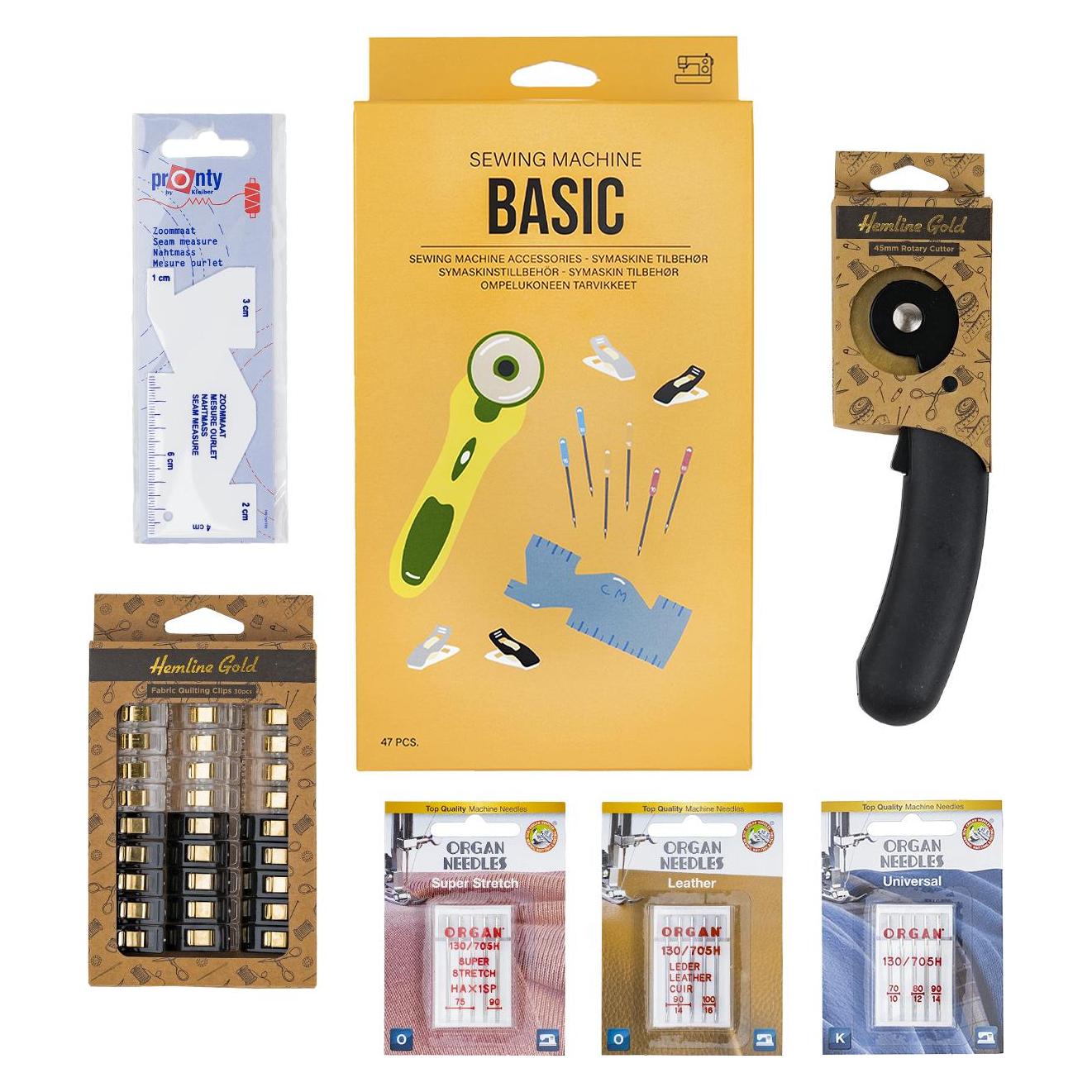 Brother Basic Accessory Sewing Box 47 Parts (BASIC)