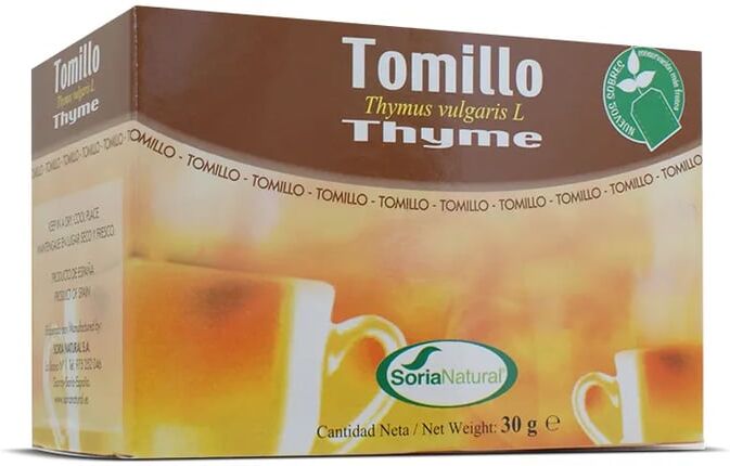 Soria Natural INFUSIÓN - TOMILLO 20 Infusiones