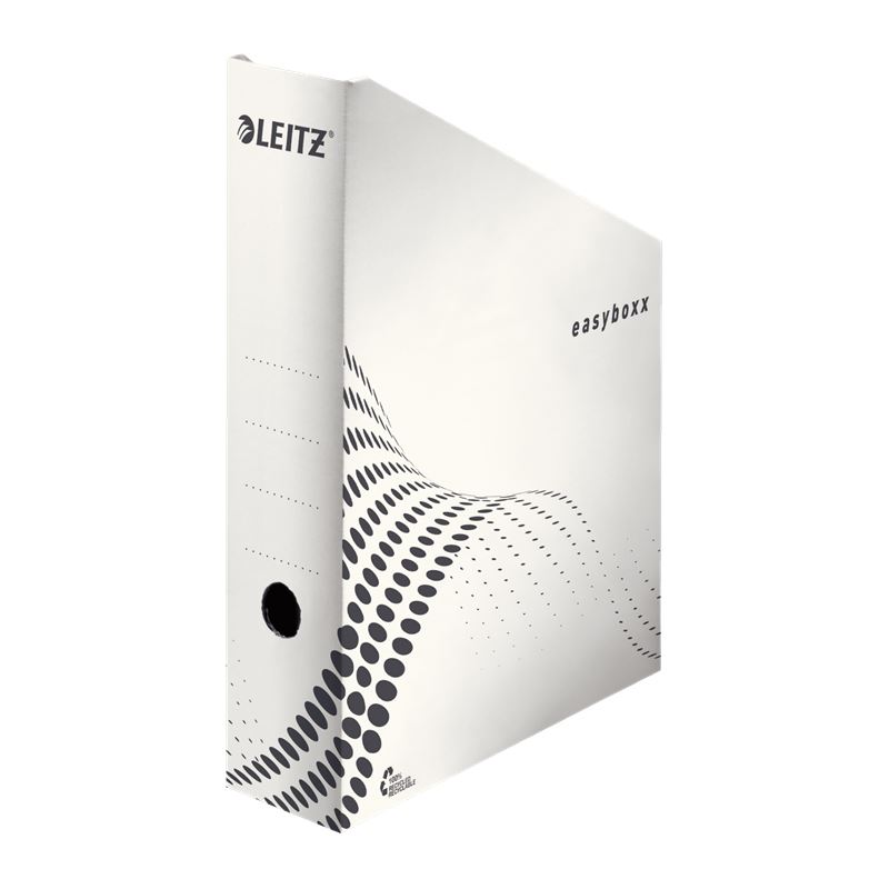 LEITZ 25 Archiv-Stehsammler easyboxx weiß