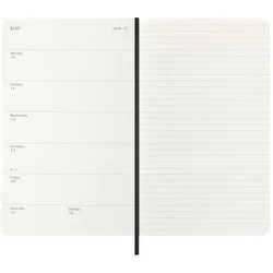 Moleskine, Agenda, Precious & Ethical 12 Monate Wochen Notizkalender 2027, L/A5, Liniert, Weicher Einband (A5, 1 Woche / 1 Seite)