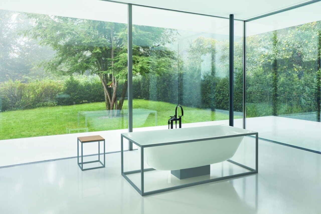 Bette Lux Shape Freist. Badewanne 3453, 190x90 cm weiß, Glasurplus, 3453-000PLUS 3453-000PLUS