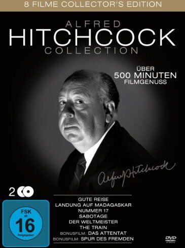 Alfred Hitchcock - Alfred Hitchcock Collection [Collector's Edition] [2 DVDs] - Preis vom 11.10.2026 03:10:56 h