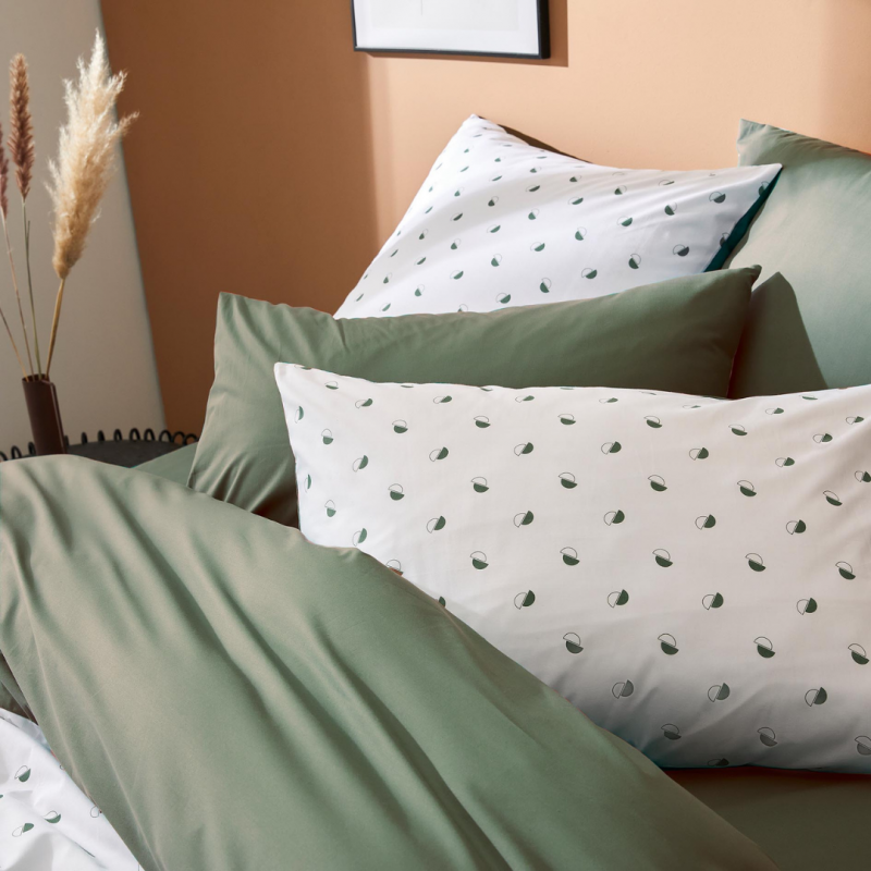 Taie percale Tradilinge ALEX KAKI