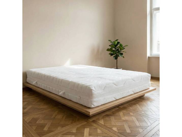 Taschenfederkernmatratze Etev 90 x 200cm Polyester Weiß
