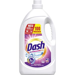 Dash Waschmittel Color Frische, Colorwaschmittel, flüssig, 3-fach Formel, 4,5 Liter, Waschladungen 100