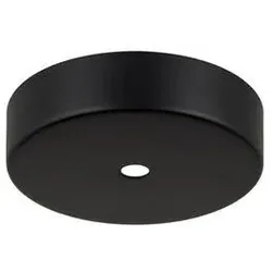 Bailey Deckenkappe Metall schwarz + schwarze Zugentlastung
