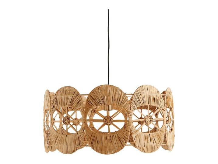 Suspension en raphia - ø 60 cm